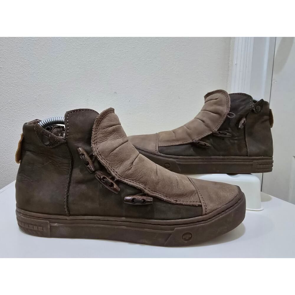 Tredagain Women's Leather Boots Keeley Nubuck Browns Outdoor Size 10